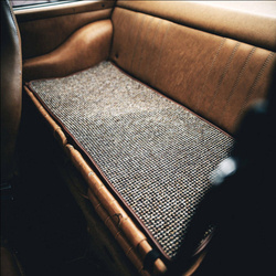 Brown Houndstooth Rear seats cover